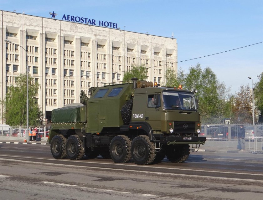 Брэм, Рэм-кл, Урал-4320 на параде Победы в Москве