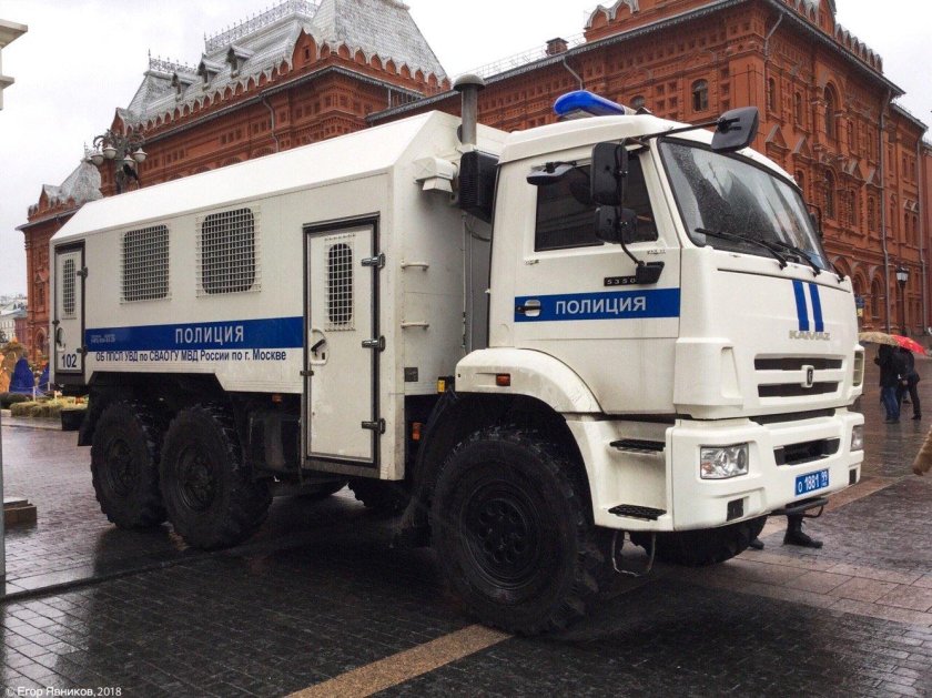 КАМАЗ 5350 автозак