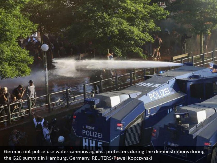 Водометы для разгона демонстраций