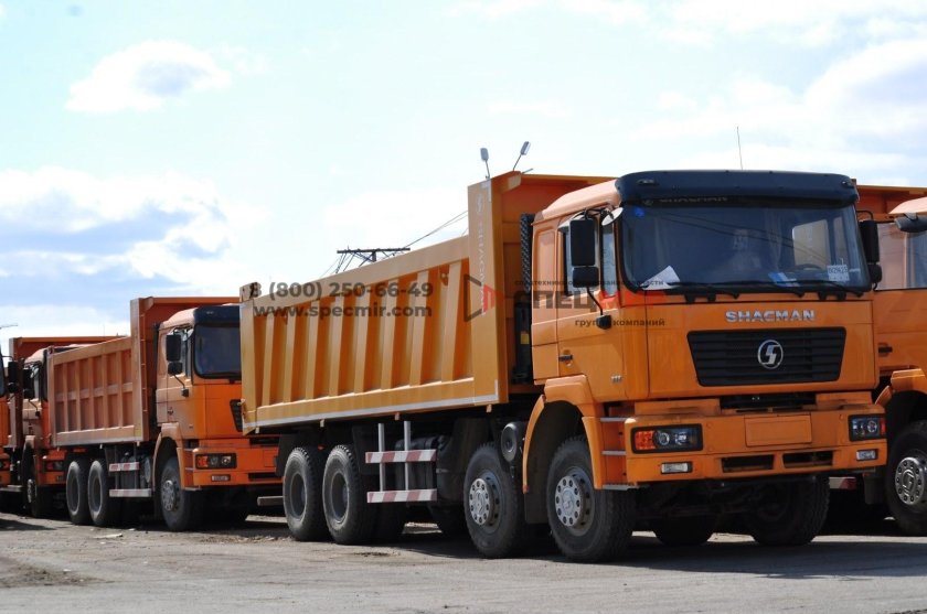 Самосвал Shacman f3000 8x4