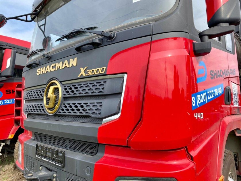 Самосвал shacman x3000 6x6 430