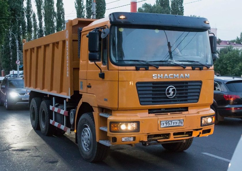 Shacman f2000 самосвал