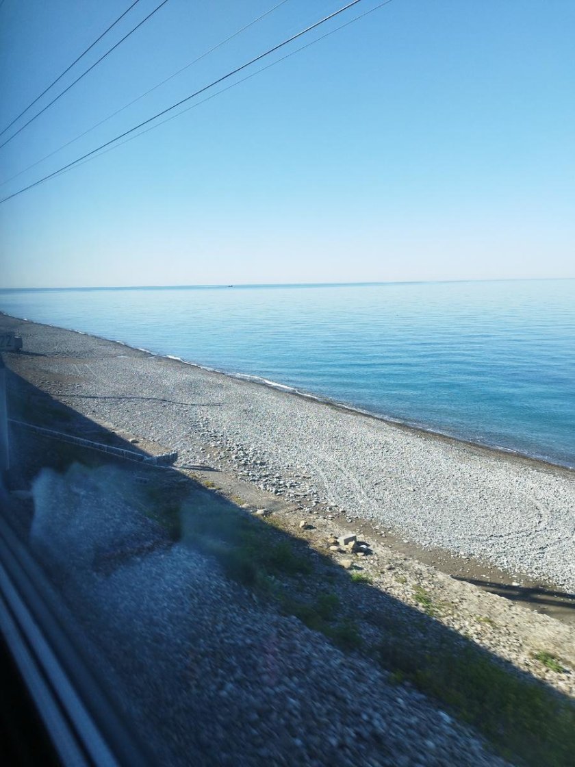 Туапсе-сочи железная дорога вдоль моря