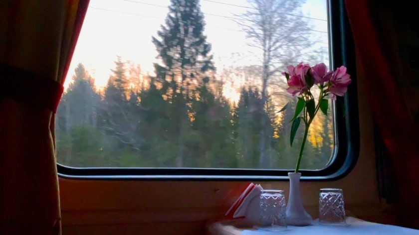 Окно вагона