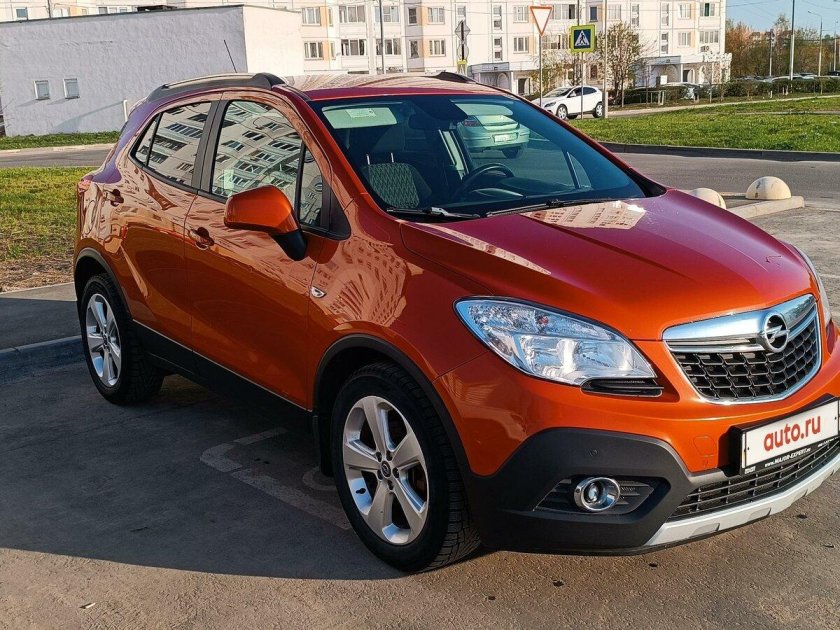 Опель мокка 2013 красная