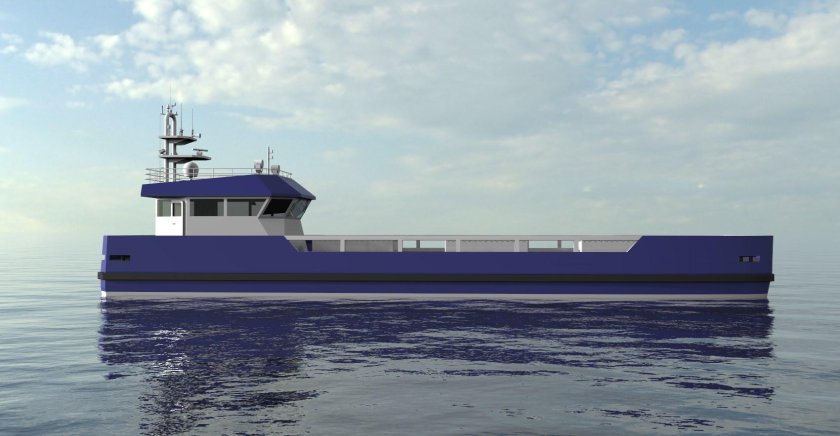 Баржа самоходная Речная