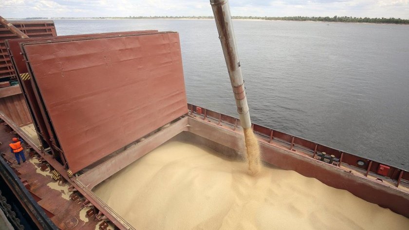 Отгрузка зерна