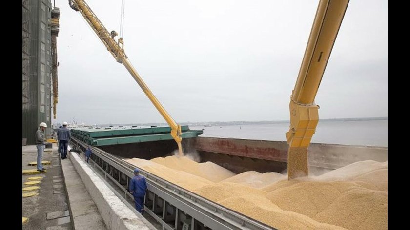 Вывоз зерна с Украины 2022