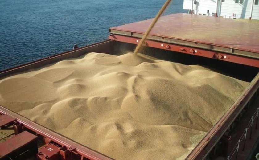 Погрузка серын на судно