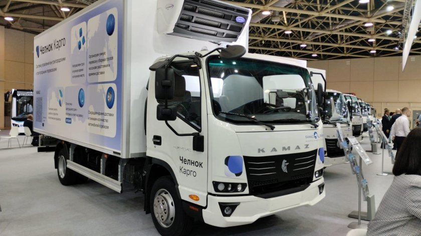 Автобус КАМАЗ 4290 на выставке КОМТРАНС 2023 Comtrans