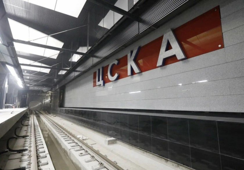 Станция ЦСКА Московского метрополитена