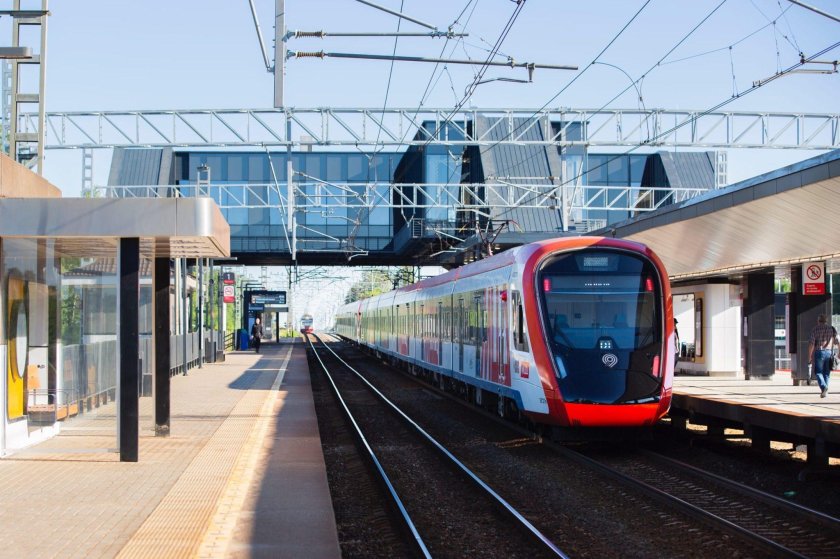 Станция МЦД-1 «Новодачная»