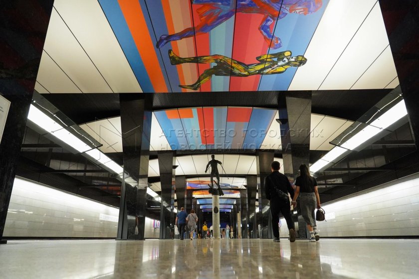 Станция цска московского метрополитена