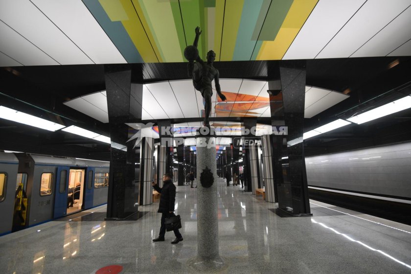 Станция метро ЦСКА Москва