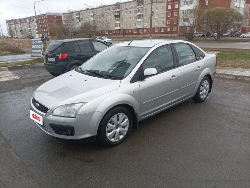 Форд фокус 2 серебристый седан 2007