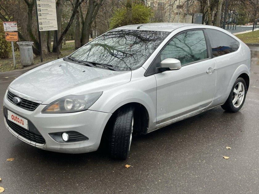 Ford focus 2 рестайлинг хэтчбек серебристый
