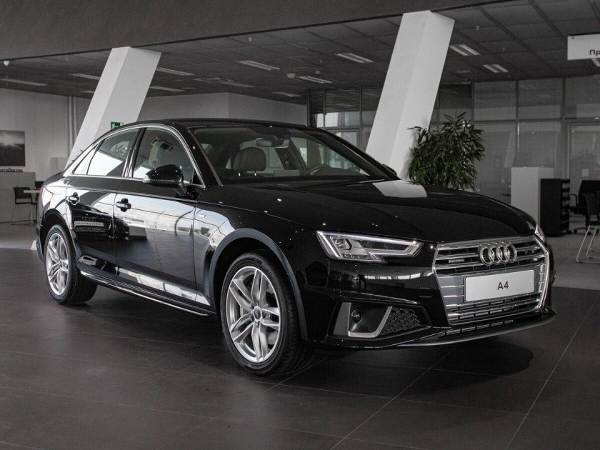 Ауди а4 2020 черная