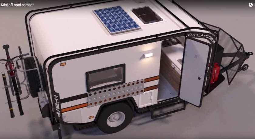 Прицеп-капля via-Lander