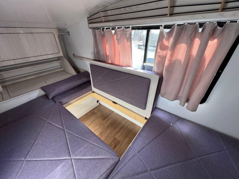 Дом на колесах ФАС внутри