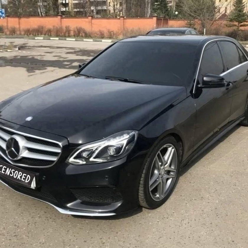 Мерседес е200 w212 черный