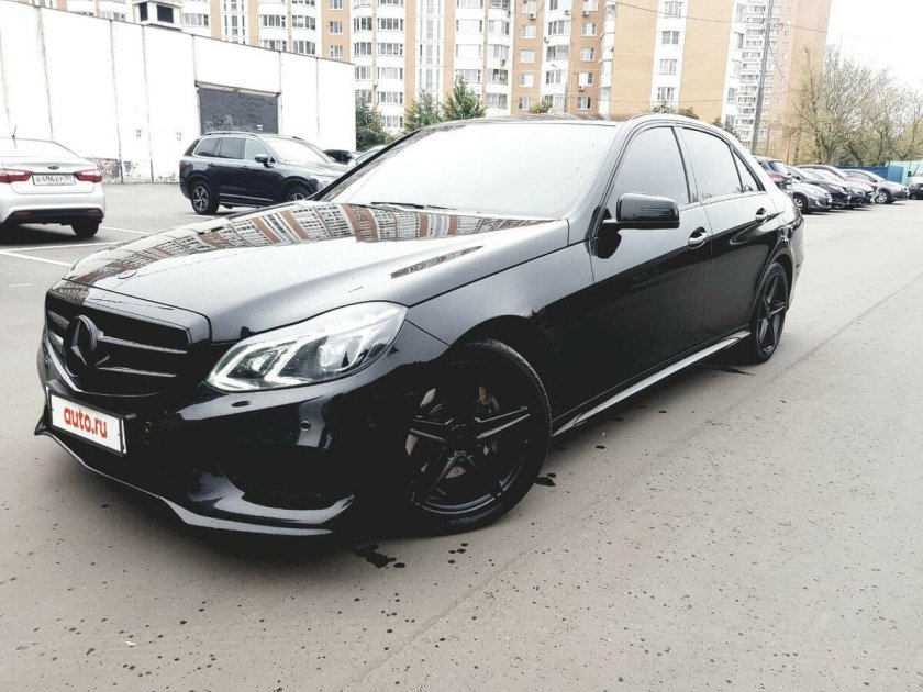 Мерседес е200 АМГ черный