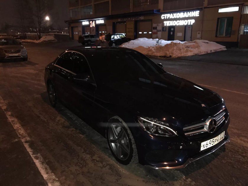 Мерседес е200 АМГ черный