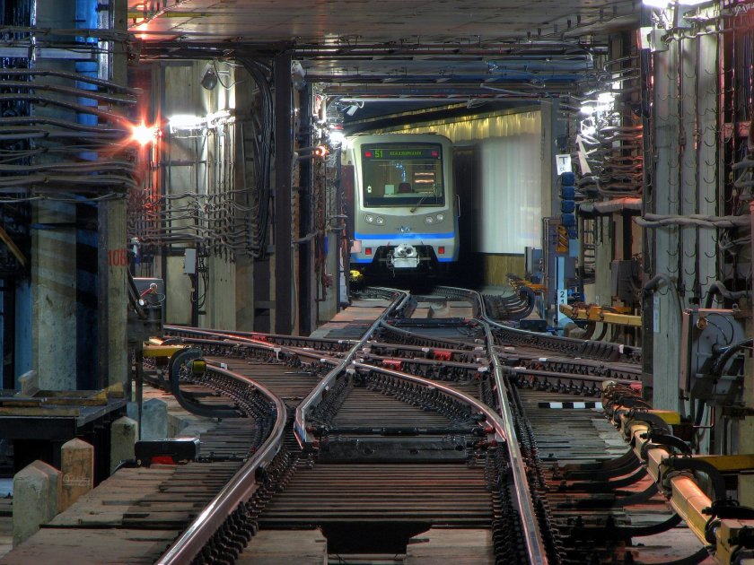 Московский метрополитен - оборотный тупик