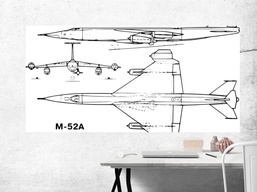 Бомбардировщик Мясищева м-52