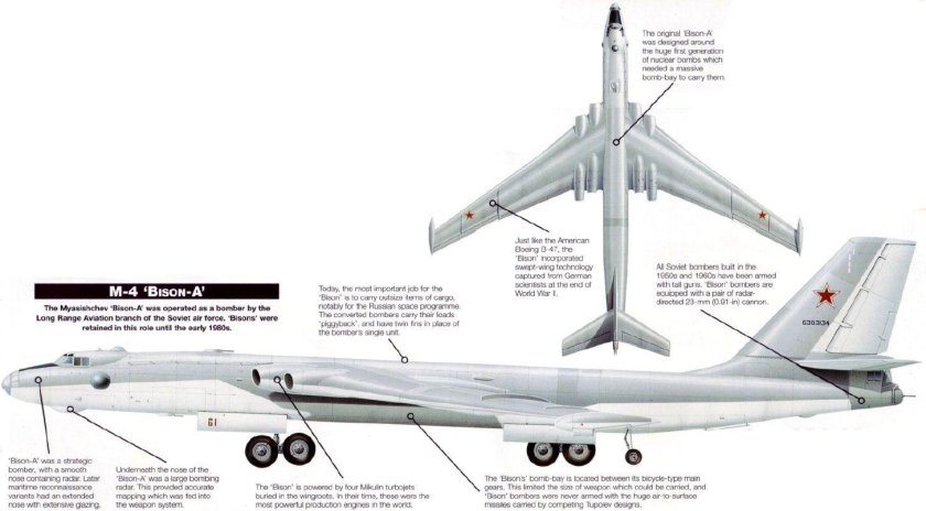 Самолёт м-4 Мясищева