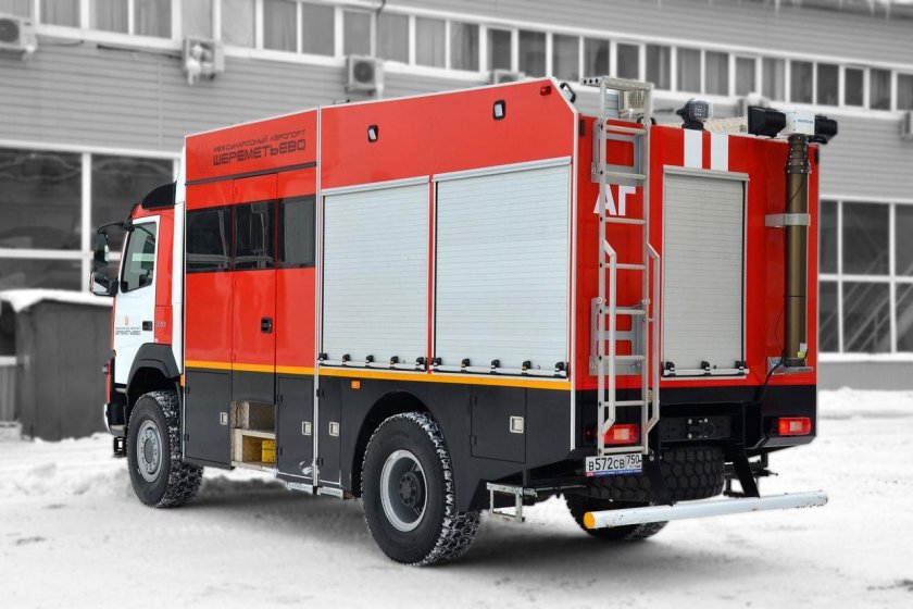 Пожарный автомобиль-база газодымозащитной службы АБГ 3 (4308)