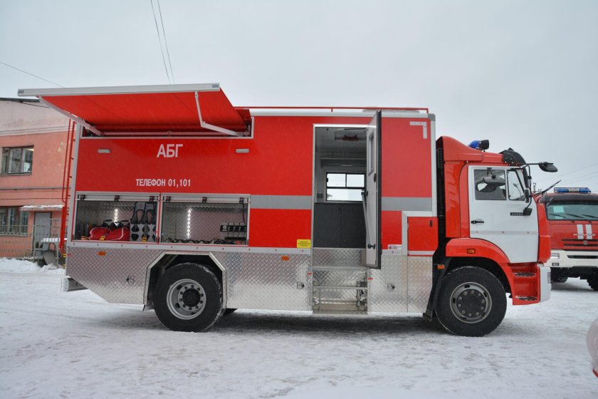 Пожарный камаз 43118 ац 6.0-70