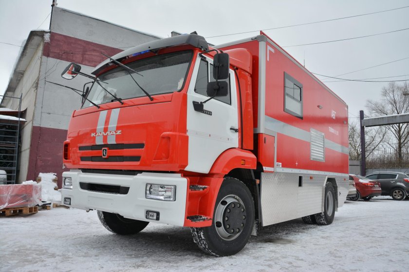 Пожарный автомобиль камаз