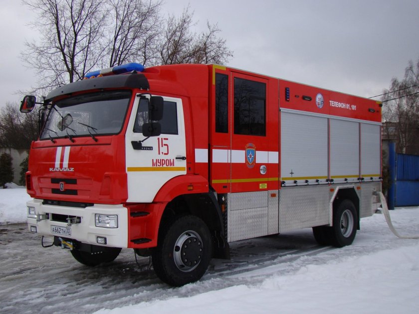 АЦ 3.2 40/4 КАМАЗ 43265