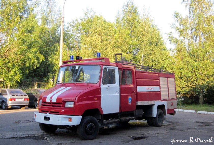 Пожарный зил 5301