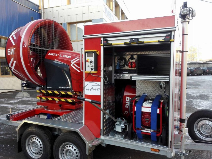 Прицеп дымоудаления Пд-60/20