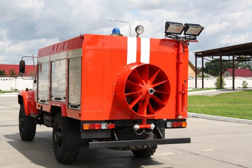 Автомобиль дымоудаления пожарный ад - 90 ГАЗ-33086