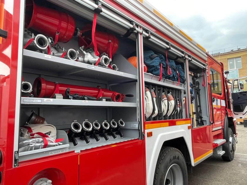 Новые пожарные машины