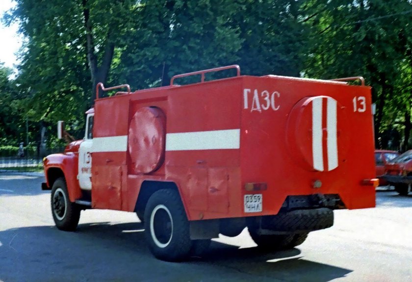 Автомобиль ГДЗС пожарный