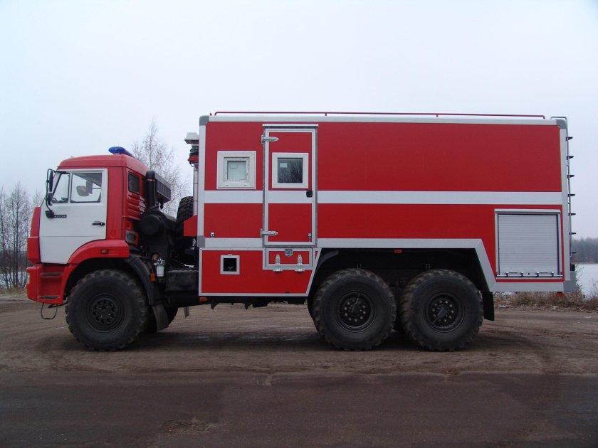 Пожарный автомобиль-база газодымозащитной службы АБГ 3 (4308)
