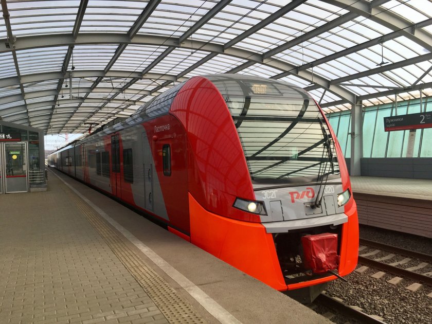 Электричка фото