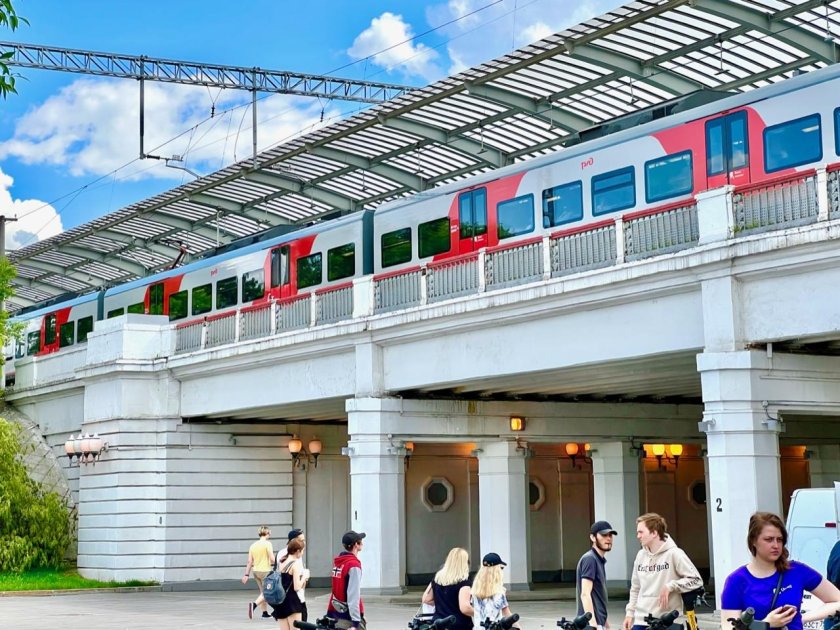 Станция МЦК Лужники