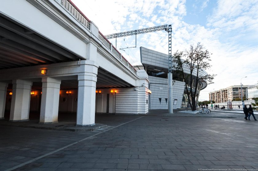 Станция МЦК Лужники