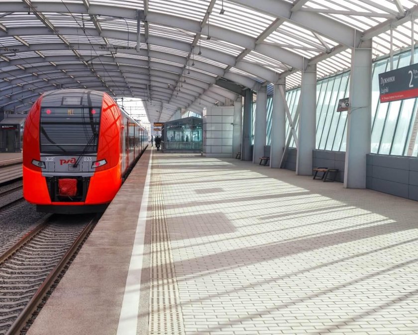 Станция МЦК Лужники