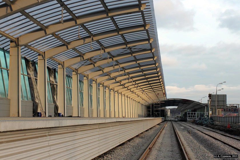 Станция МЦК Лужники