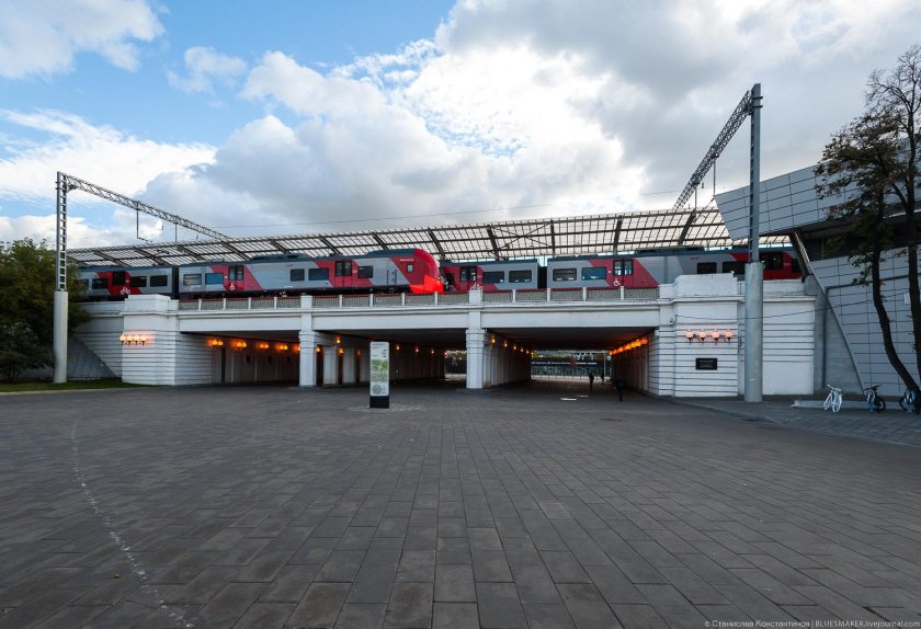 Станция МЦК Лужники