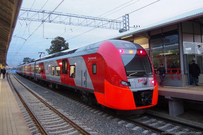 Ласточка электропоезд МЦК