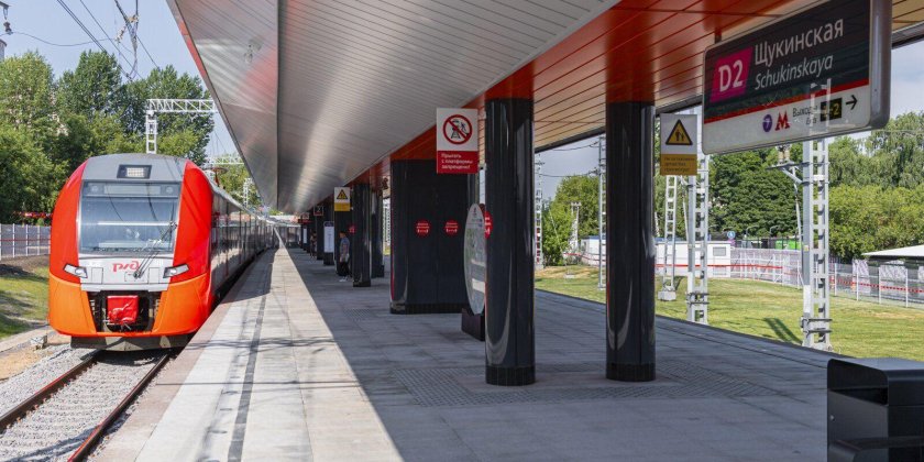 Мцд2 Щукино станция