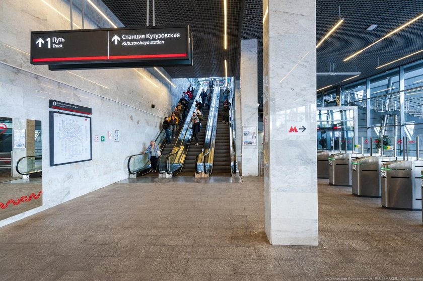 Станция МЦК Лужники