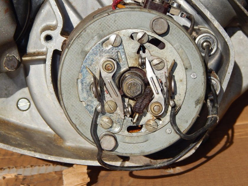 Зажигание Ява 634 6 вольт