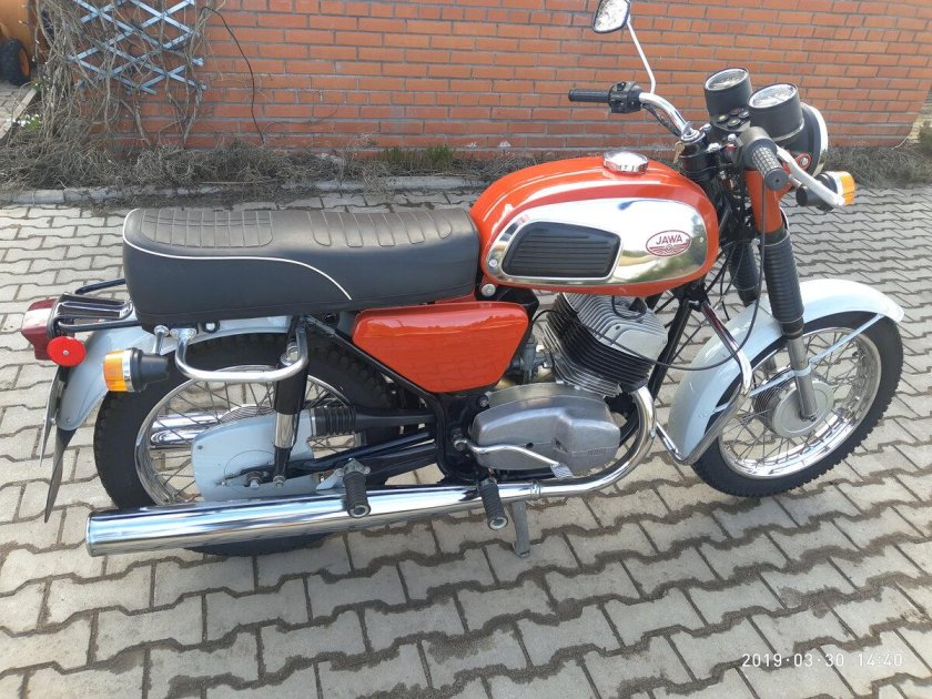 Ява 350 634 6 вольт